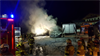 Brand Fahrzeug LKW neben Feuerwehrhaus Krispl am 11 12 2019 um 06 10 Uhr [001]