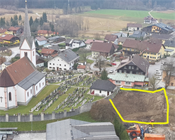 Erweiterungsfläche für den Friedhof Adnet